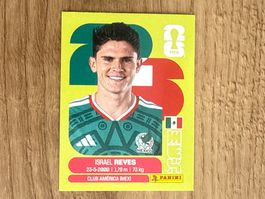 Panini FIFA WM 2026 Sticker Israel Reves MEX 7