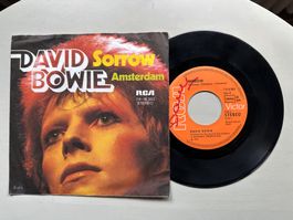 DAVID BOWIE tolle original Sorrow Single 1973 Kult Top Hit