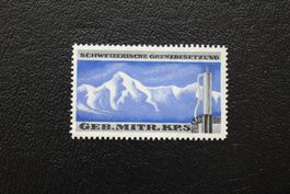 GEB. MITR. KP. 5  SCHWEIZERISCHE  GRENZBESETZUNG