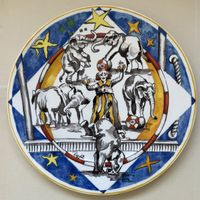 Rolf Knie Zirkus Teller von Villeroy & Boch
