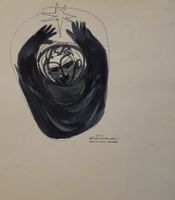 Lill Tschudi Original,  24cmx22cm