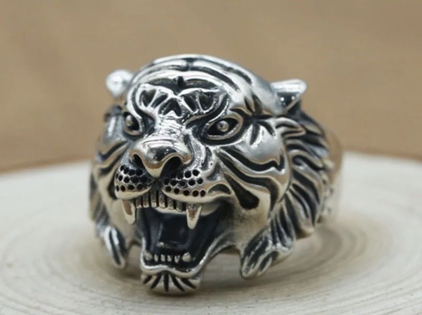 Anelli: Ring mit Tiger ( One Size) / Nr. 22 – Nuovo (secondo la descrizione) da Gams venduto da Mariawicca 1