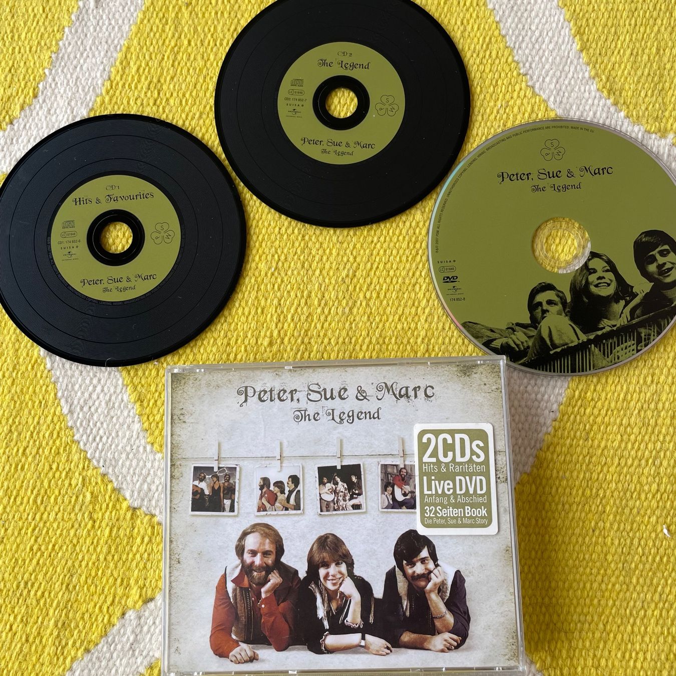 CD: PETER SUE&MARC PETER REBER-2CD/1DVD THE LEGEND – Usato da Rorschacherberg venduto da CD-Roli