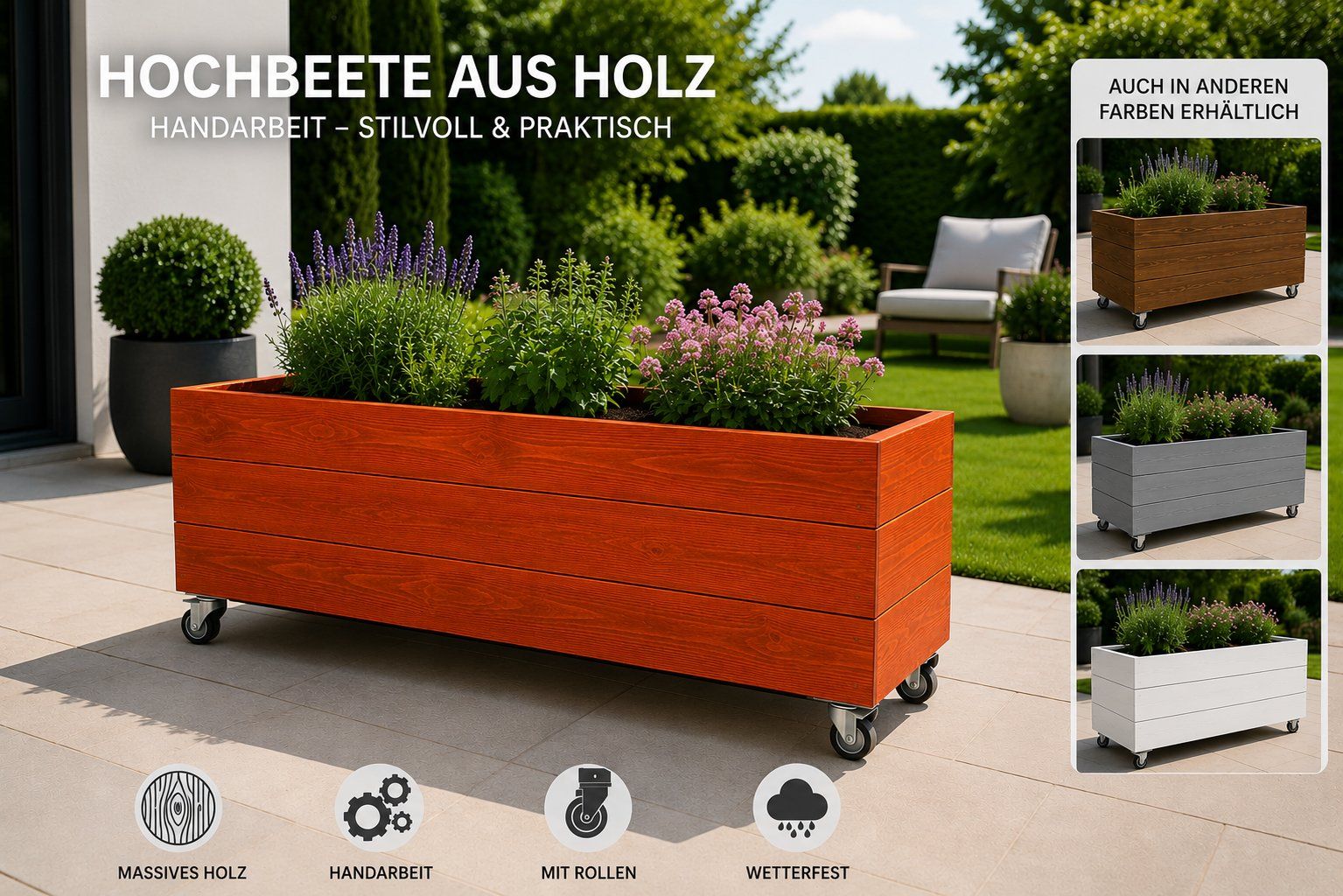 Pots de fleurs: Hochbeet 2 Stück Set ! – Neuf (Voir description) à Lustdorf par IgorSK