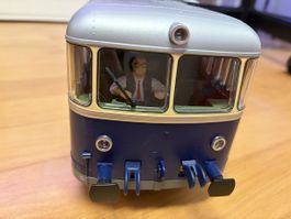Schienenbus Set 5081.01 blau silber guter Zustand