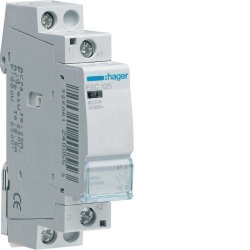 Hager Schalter: Hager Relais ESC125 230V – Neu und originalverpackt aus Villmergen von Elektro-Mueller