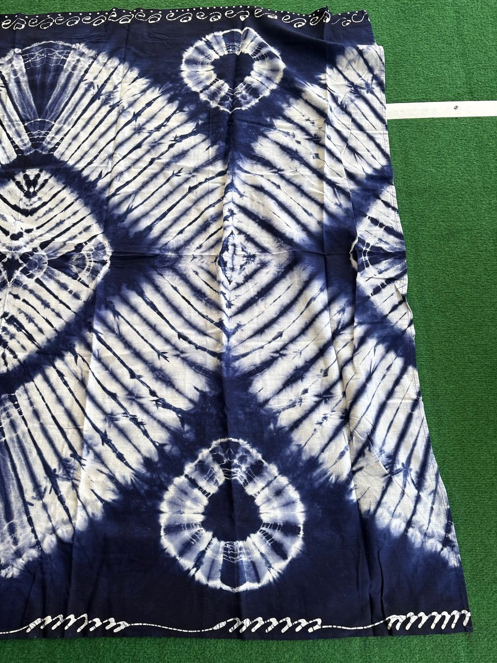 Sonstige Tischwäsche: Tischdecke mit Batikmuster blau-weiss – Gebraucht aus Schübelbach von S1CH 1