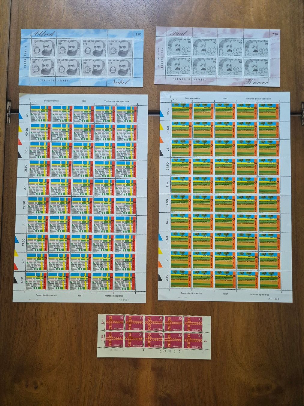 Tous les timbres: Frankaturware 100 CHF. GRATISLIEFERUNG ! – Neuf (Voir description) à Horgen par frankatur