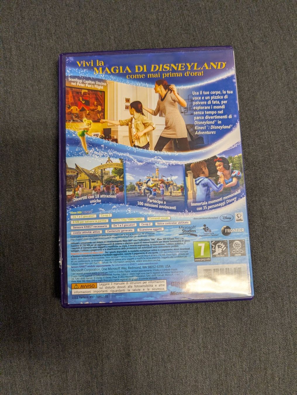 Giochi: Kinect disneyland Microsoft Xbox 360 – Usato da Giubiasco venduto da Ticinerd 1