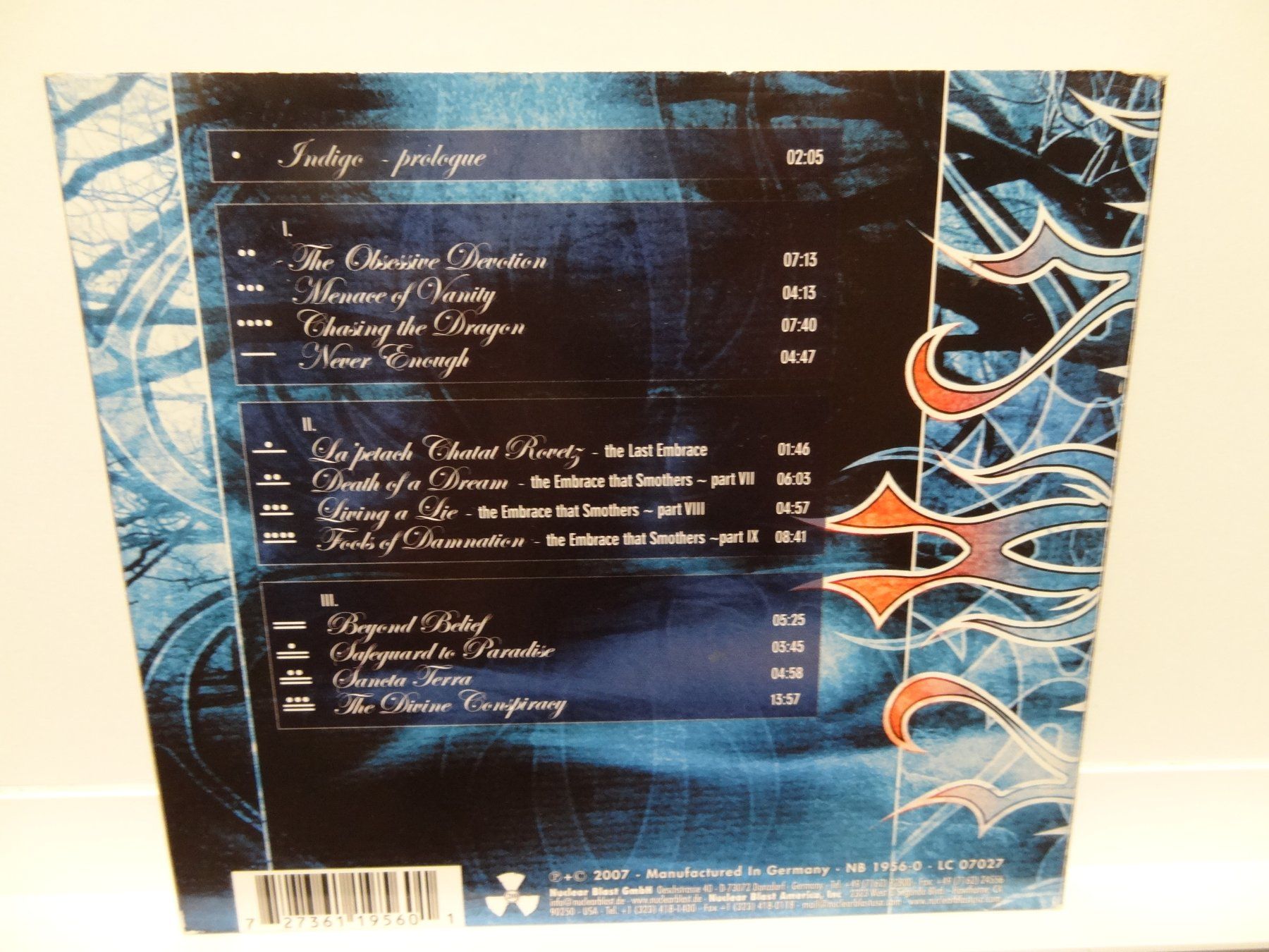 CDs: Epica The Divine Conspiracy CD – Gebraucht aus luzern von musicandart 1