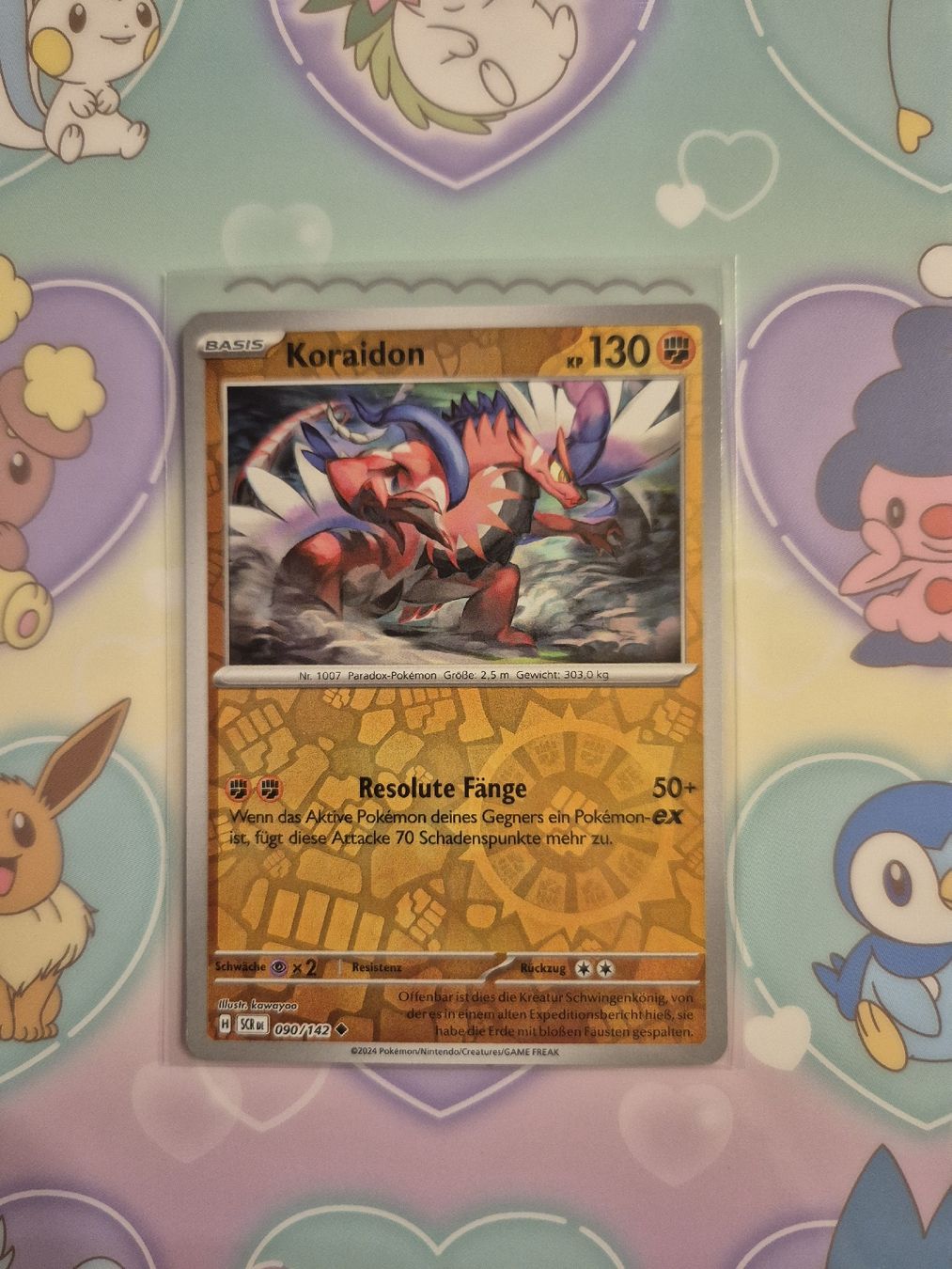 Pokémon Carte collezionabili: Koraidon Reverse Holo Pokemon SCR 090/142 DE – Nuovo (secondo la descrizione) da Altdorf UR venduto da Josi5588