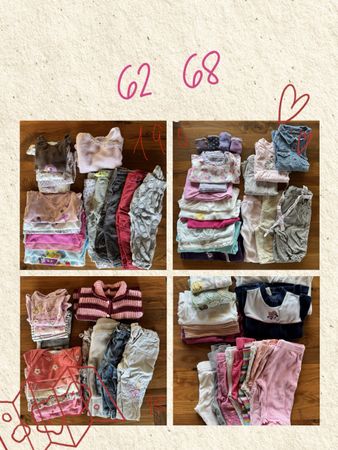 Baby Kleiderpaket Grösse 62/68 gemischt guter Zustand