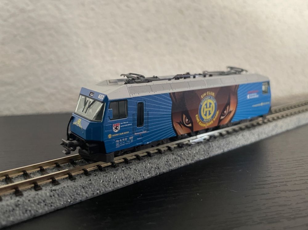 Kato RhB Ge 4/4 III Hockey Club Davos (Neu (gemäss Beschreibung)) in ...