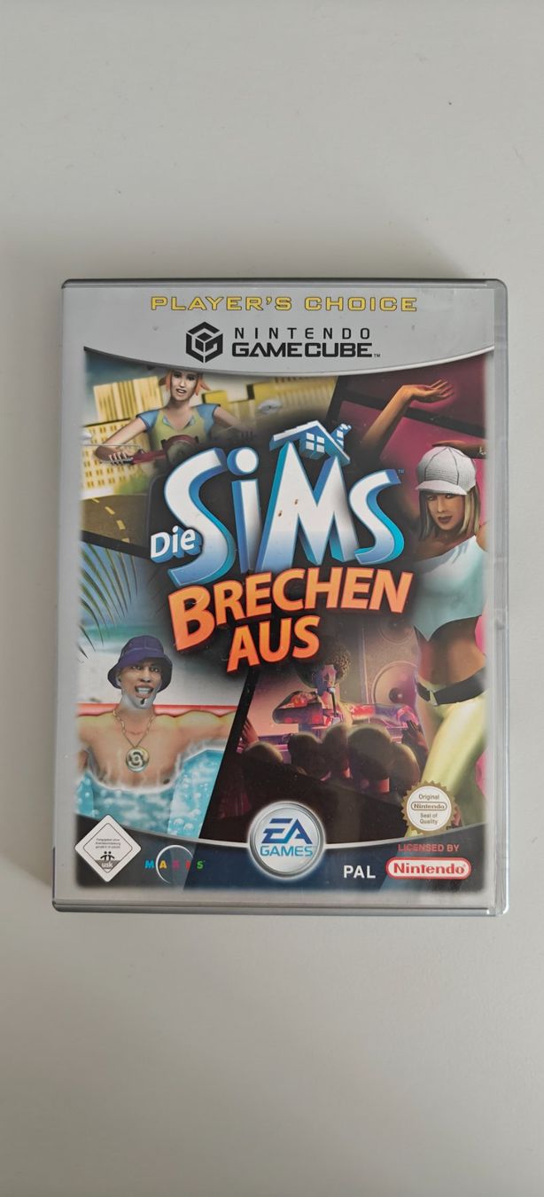 Nintendo Giochi: Die Sims Brechen aus Nintendo GameCube Spiel – Usato da Kleinandelfingen venduto da RetroDomi