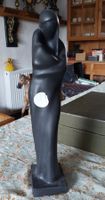 Art Deco Gusseisen Madonna