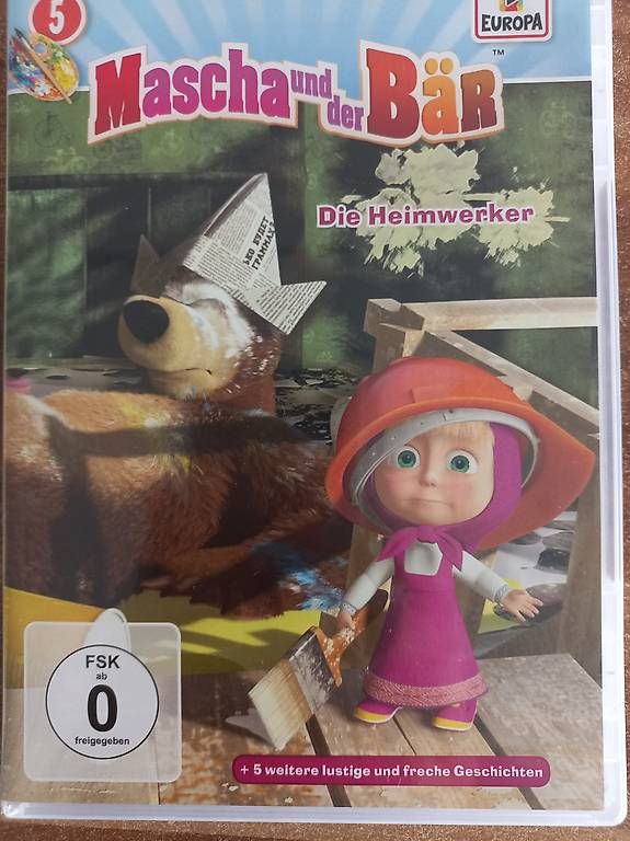 Tutti i DVDs: Mascha und der Bär - Die Heimwerker DVD – Usato da Steffisburg venduto da Schiesli