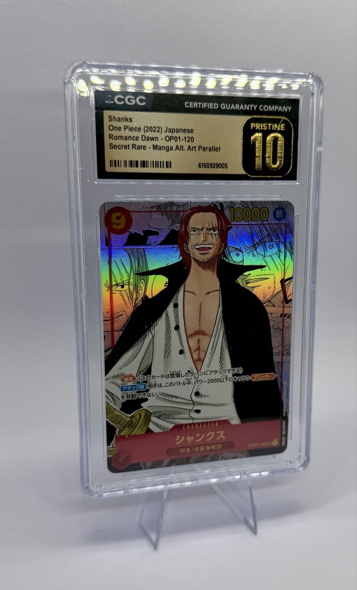 Bandai Carte collezionabili: OP01-120 | CGC pristine 10! – Nuovo e nell'imballaggio originale da Zürich venduto da nyra_TCG