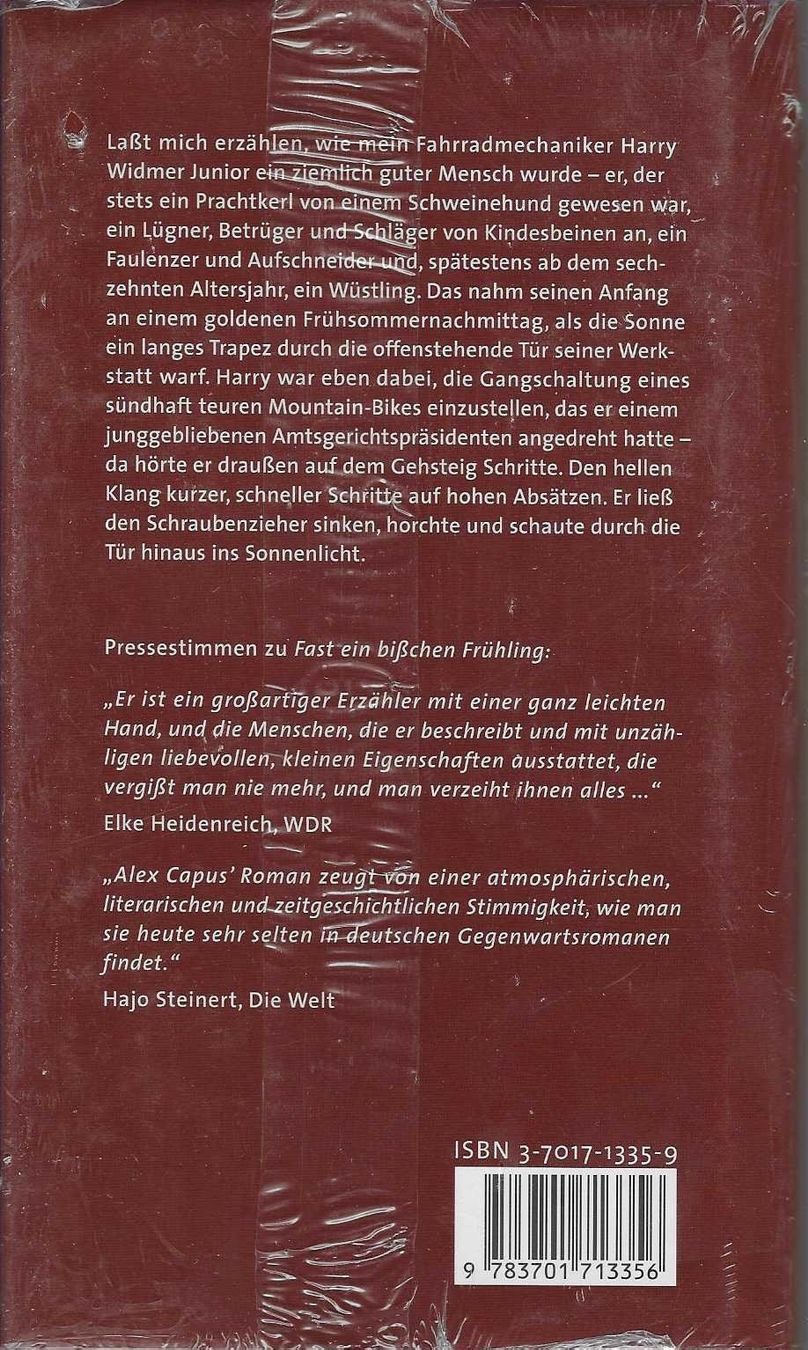 Libri: Alex Capus: Glaubst du, dass es Liebe war? – Nuovo e nell'imballaggio originale da Flims - Dorf venduto da Stagediver 1