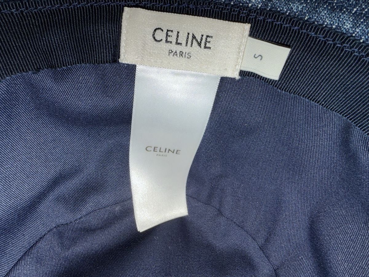 Celine Copricapi, berretti & cappellini: Celine Denim Bucket Hat Size S – Nuovo (secondo la descrizione) da Genève venduto da kam_m6mq 3