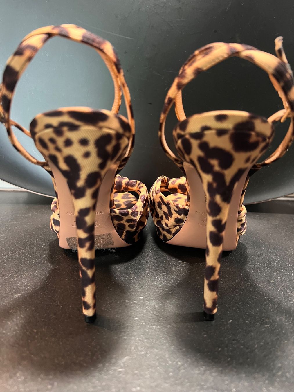 Aquazzura Scarpe da donna: AQUAZZURA LEOPARD PRINT SANDALS – Nuovo (secondo la descrizione) da Lausanne venduto da NYC67 4