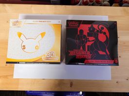 Pokémon Elite Trainer Box Set 2 Stück neu versiegelt