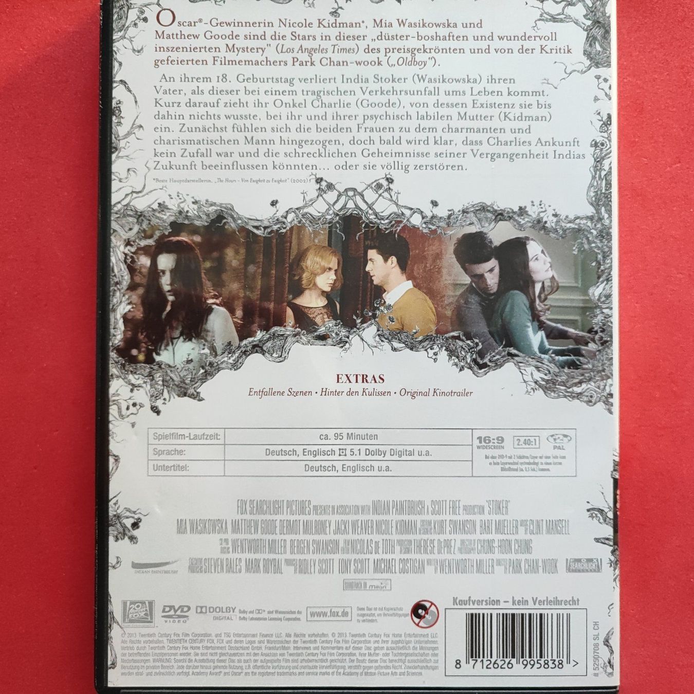Tutti i DVDs: Stoker - Die Unschuld endet – Usato da Dübendorf venduto da kb86_MOVIE 1
