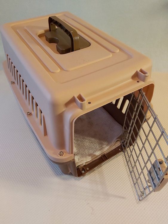KASENTEX Haustierbett Für Katzen & Kleintiere – 27,9 Cm, Dunkelgrau, Waschbar, Rutschfest