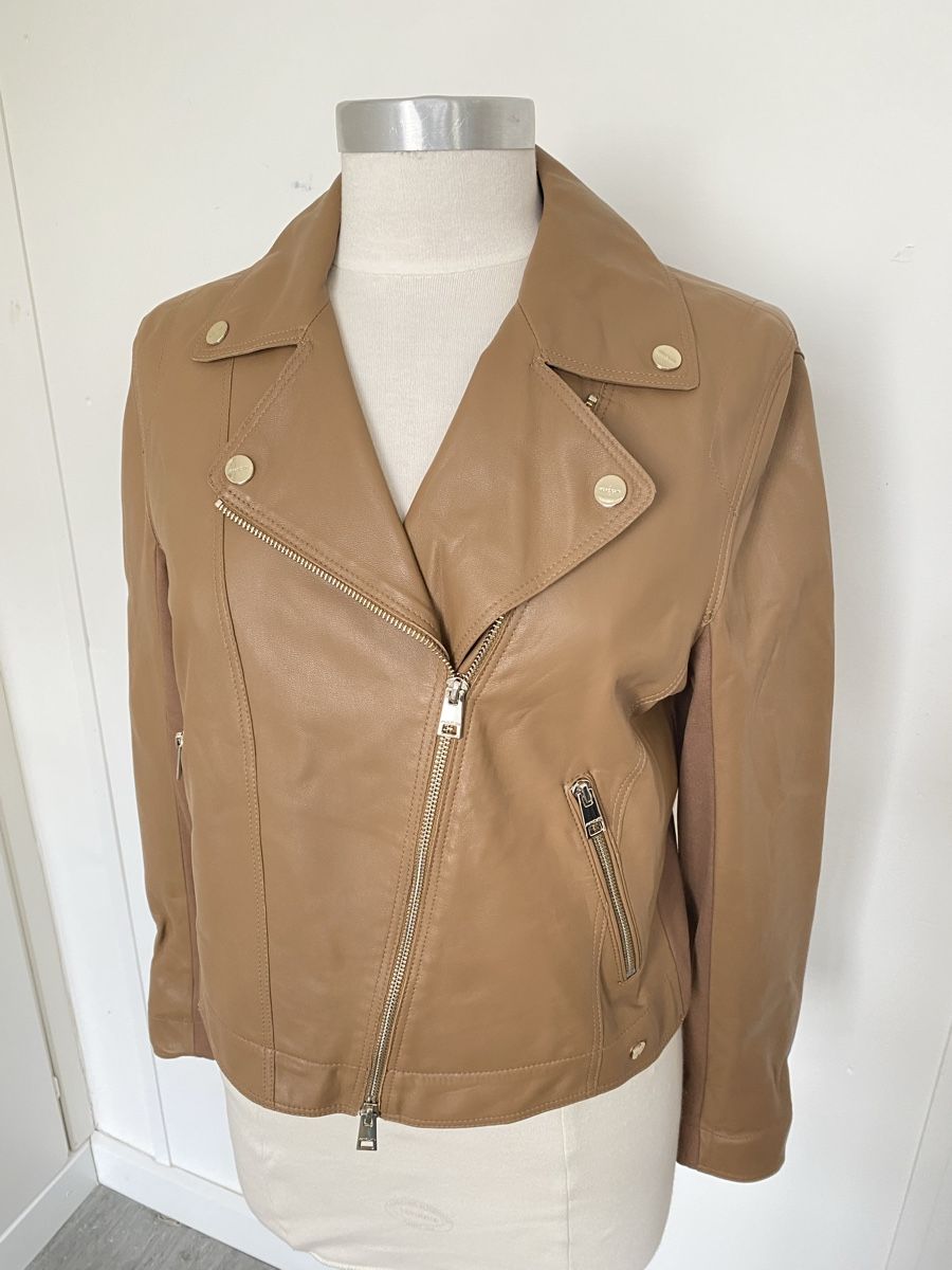 Marc Cain Giacche: Marc Cain Lederjacke / Gr. 40 – Usato da Balzers venduto da styleee 1