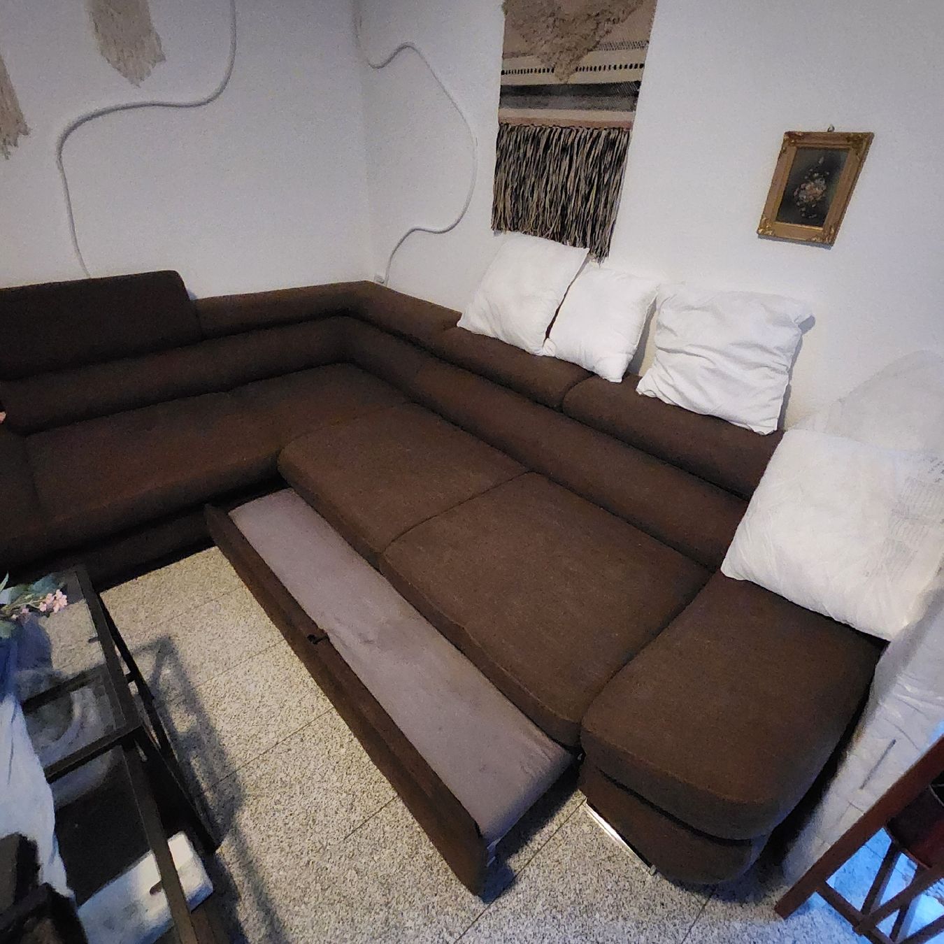 Divani: Couch braun ausziehbar – Usato da Starrkirch-Wil venduto da wo1_9k9s 2