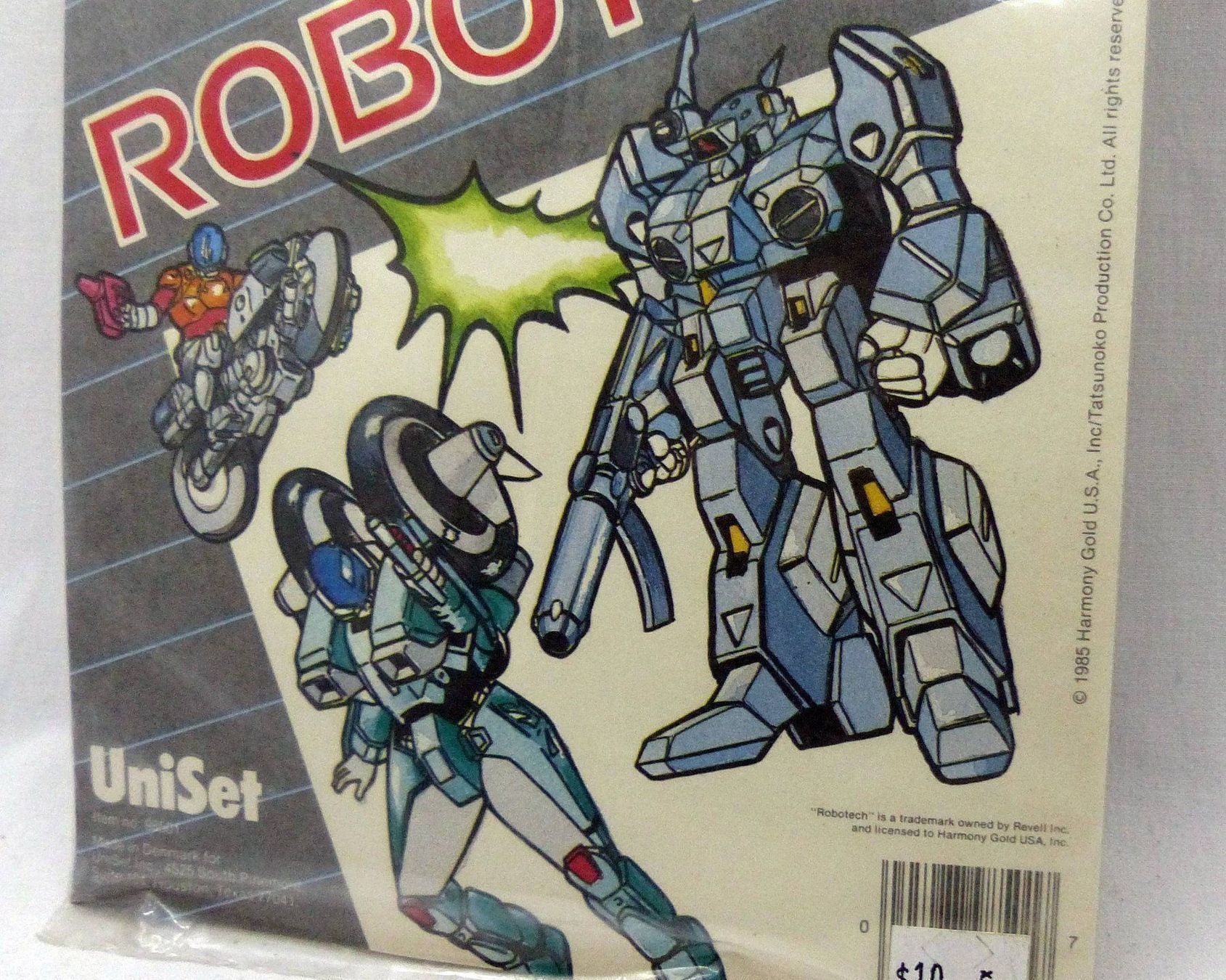 Giochi: 1985 ROBOTECH PRESS PEEL COMPLETE SERIE 1 & 2 STILL SEALED – Nuovo e nell'imballaggio originale da Lugano venduto da YouWantUS 7