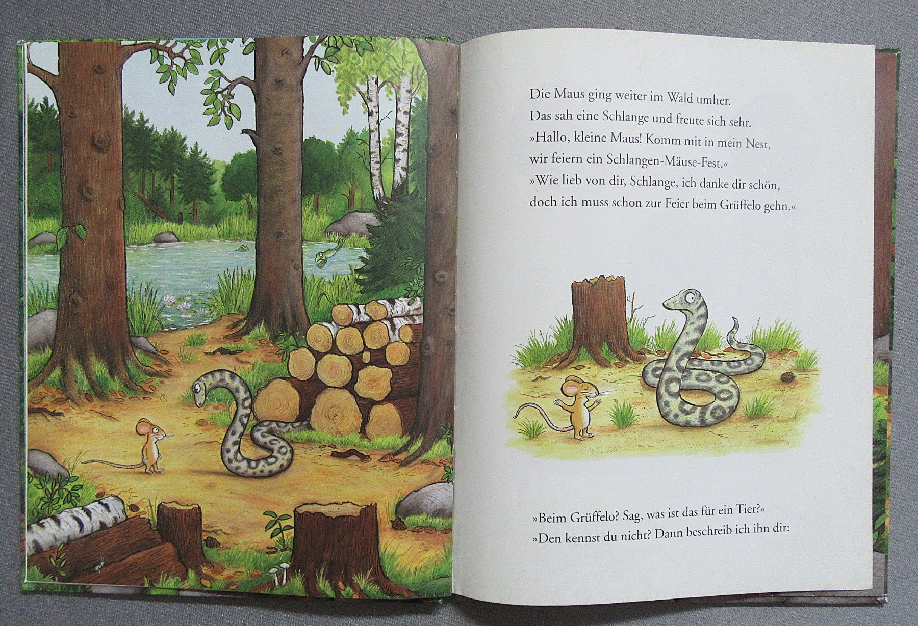 Libri: Der Grüffelo - Bilderbuch mit Bildern von Axel Scheffler – Usato da Auenstein venduto da Padabimbim 4