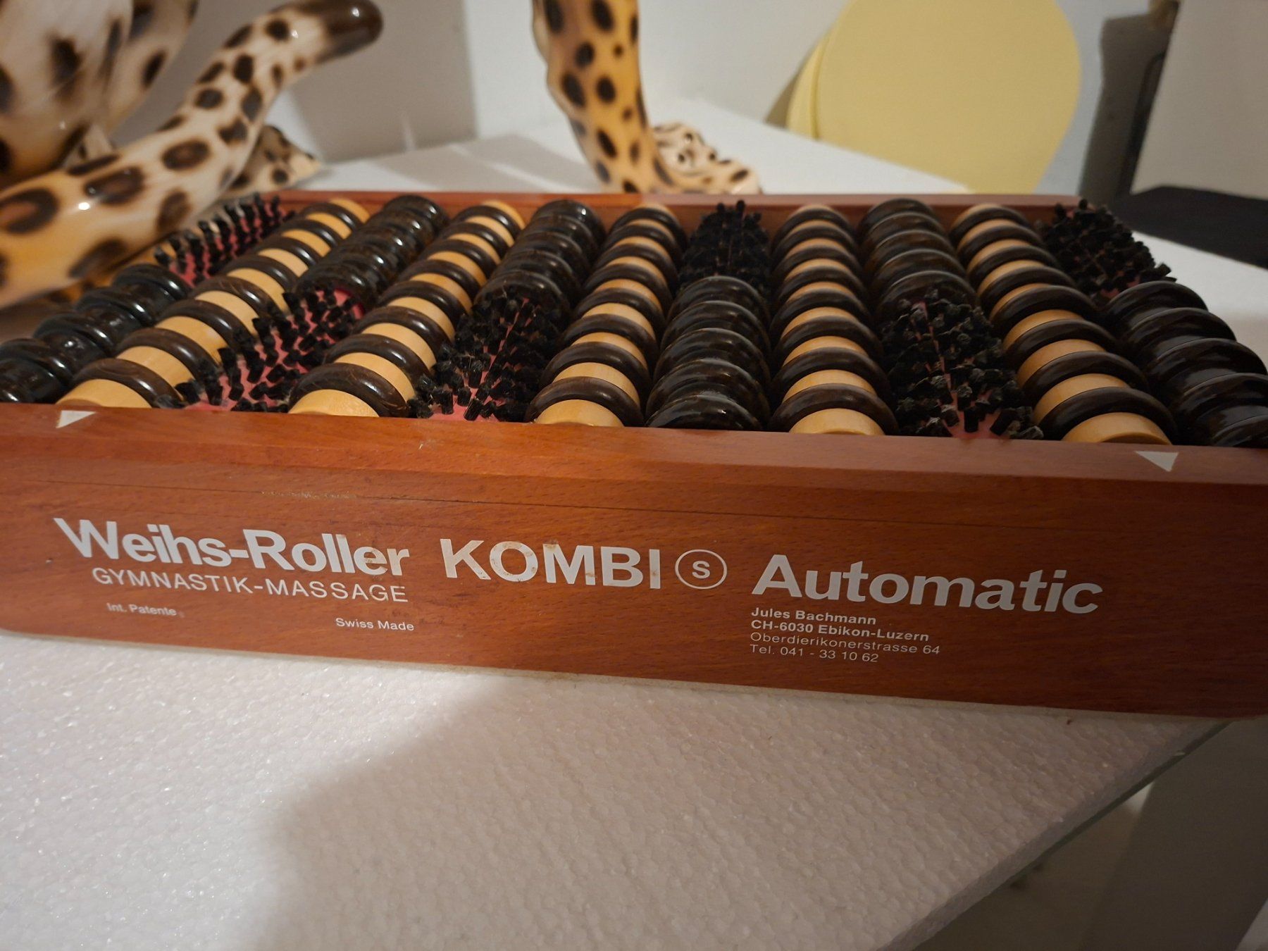 Dispositivi per massaggi: Weihs-Roller Kombi Automatic Gymnastik-Massagegerät – Nuovo (secondo la descrizione) da Emmenbrücke venduto da ywe_85bt 1