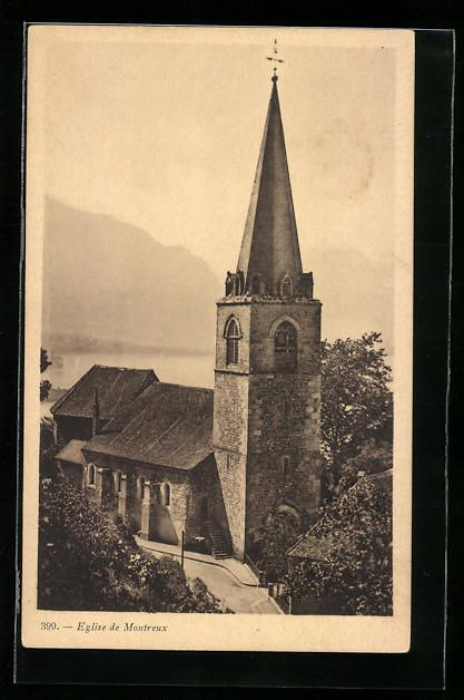 Ansichtskarten: AK Montreux, L'Èglise – Gebraucht aus Berlin von bartko-reher