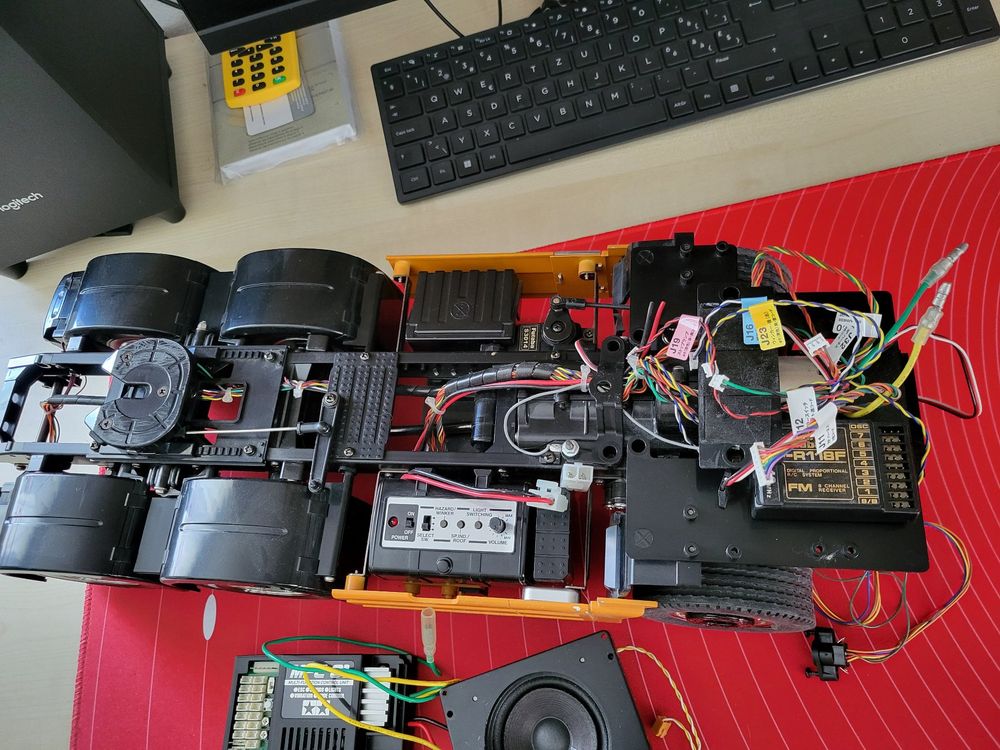 MAN TGX 26.540 6x4 1:14 Tamiya (Gebraucht) in Rechthalten für CHF 299 ...