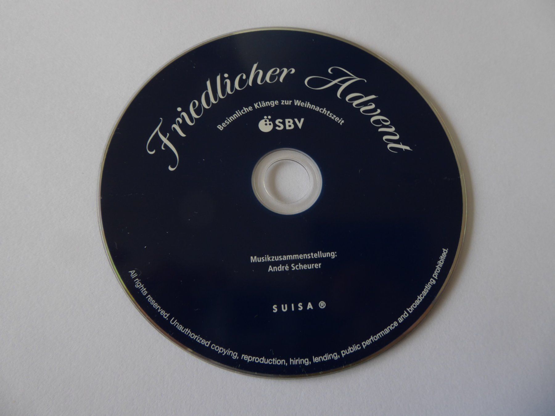 CDs: 2 Klassik CD Besinnlicher, Friedlicher Advent, SBV, Scheurer – Gebraucht aus Turbenthal von Panau 7