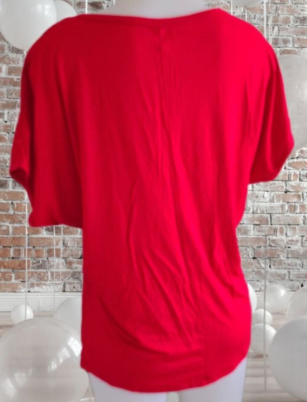 T-Shirts: Rotes Glitzer-Shirt, Grösse S/M, neu – Neu (gemäss Beschreibung) aus Sursee von Aniri 2