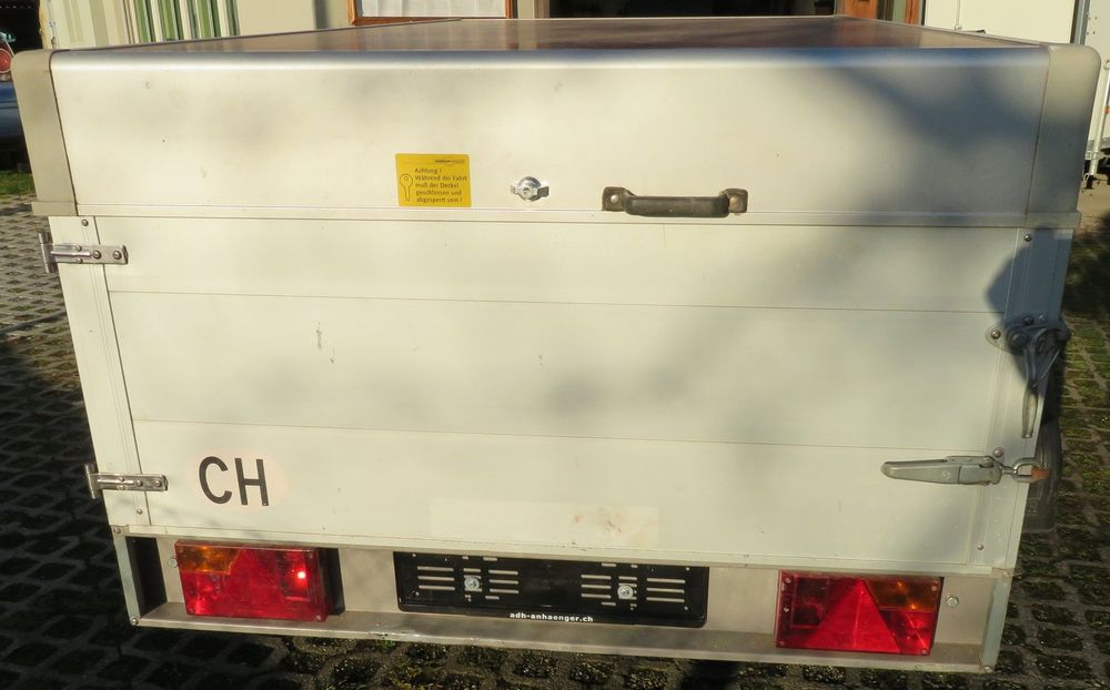 Sachentransportanhänger Humbaur HT20 Kasten abdeckbar ab MFK 5