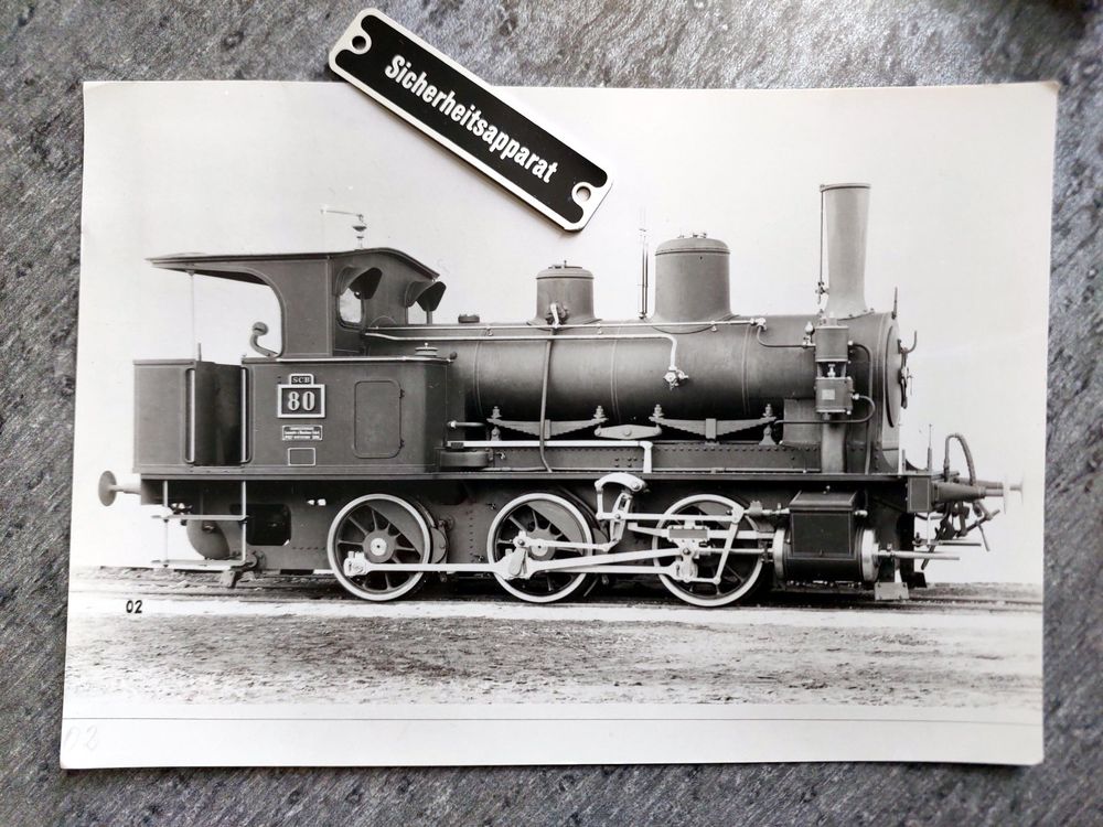 SCB Dampflok F3 Nr. 80 - Foto-AK (Gebraucht) in Schönenwerd für CHF 6 ...
