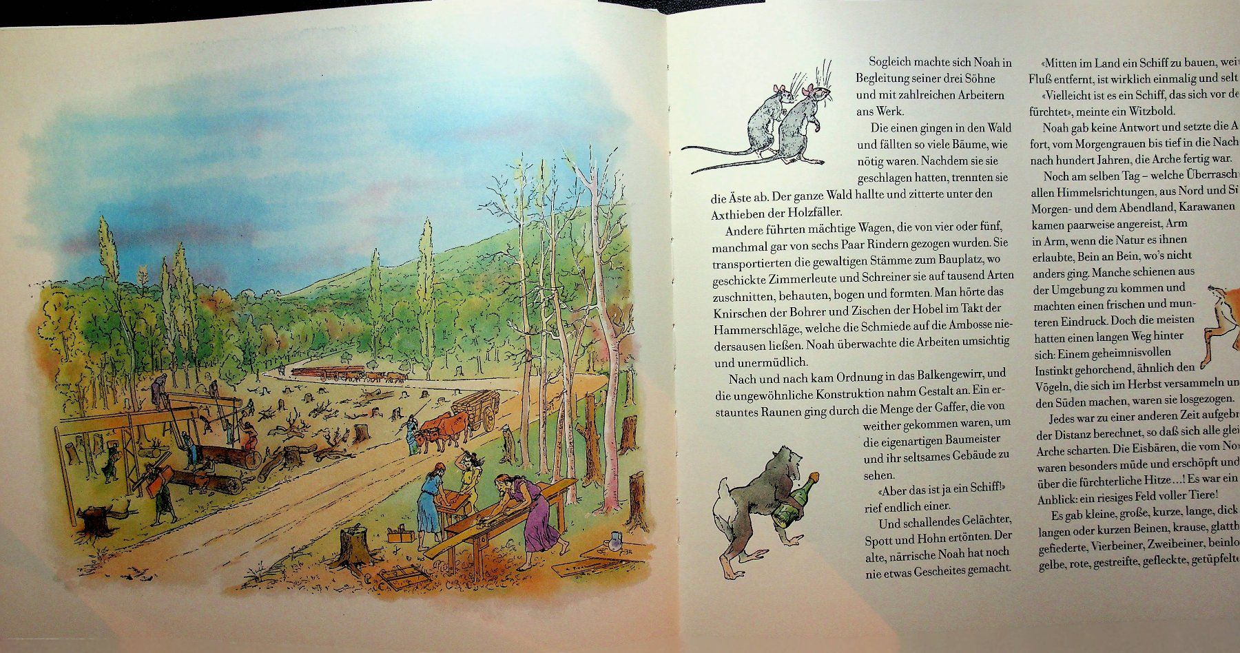 Libri: P. Guigon/A. Vimar  Die Arche Noah / Mondo Verlag 1987 – Usato da Reitnau venduto da Zaomir 3