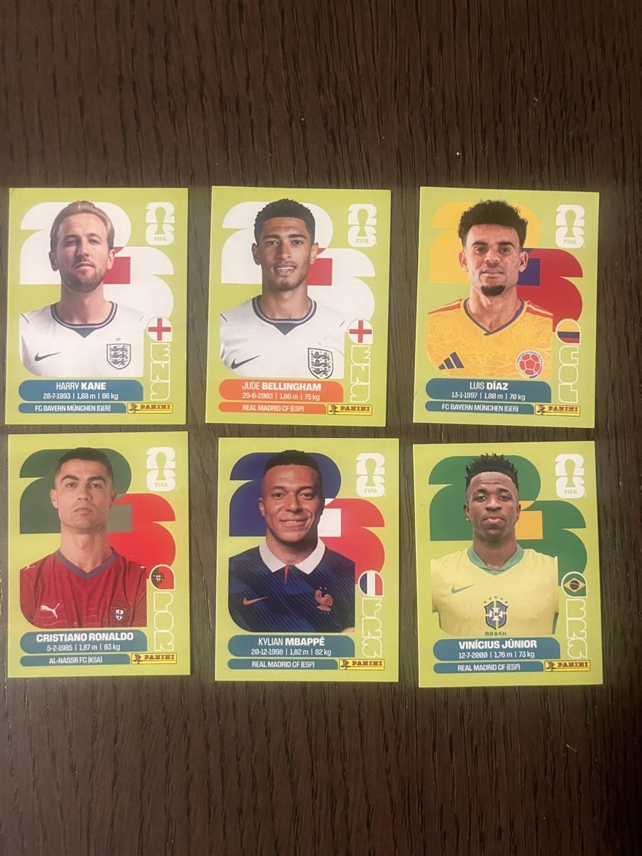 Autocollants: FIFA World Cup 2026 Panini Sticker Set 6 Stück – Neuf (Voir description) à Zürich par mat_vd8k