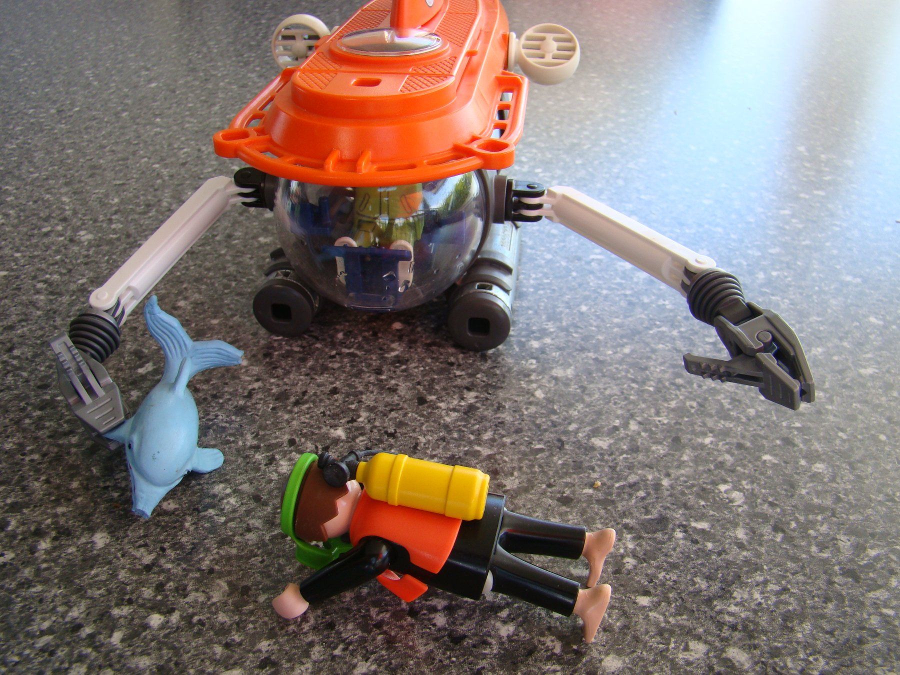 Playmobil Giocattoli: Playmobil Uboot mit Figuren – Usato da Rothenburg venduto da Bison2 1