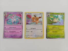 Promo Sylveon Eevee Leafeon guter Zustand