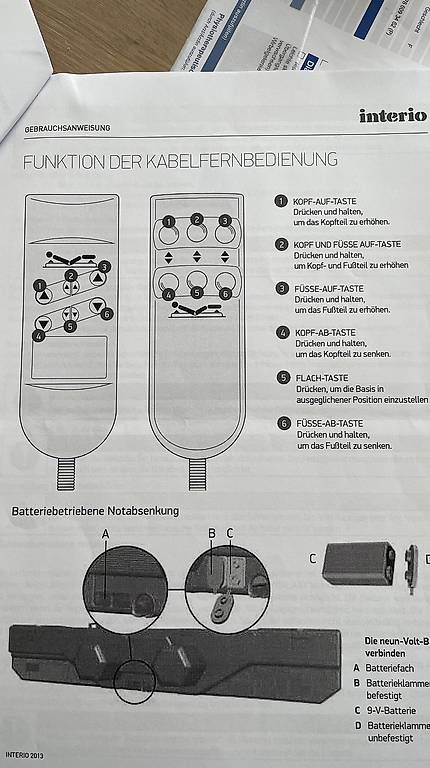 Interio Betten: Boxspring Bett elektrisch verstellbar, 180x200cm – Gebraucht aus Steffisburg von santra 4