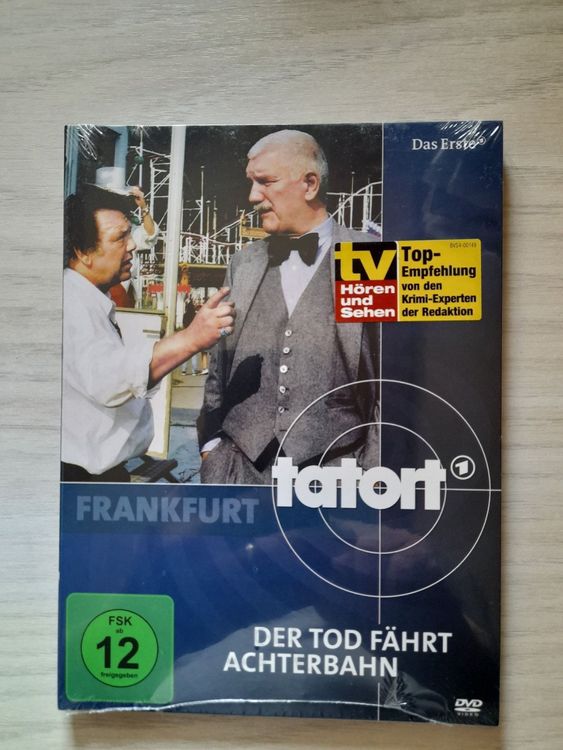 TATORT FRANKFURT DER TOD FÄHRT ACHTERBAHN FOLGE 410 DVD Kaufen auf
