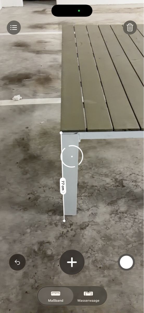Maisons du monde Tische: Gartentisch Grau Weiss L 173cm – Gebraucht aus Effretikon von pizzamen 5