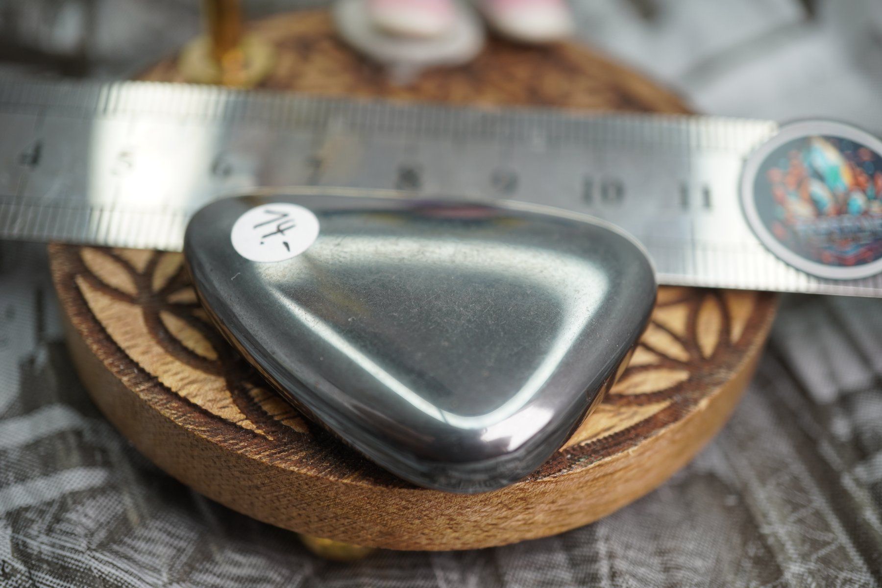 Minerali & Pietre curative: Hämatit      Scheibenstein     ab 1.-    Aus  Räumung – Nuovo e nell'imballaggio originale da Eschenbach SG venduto da topstone 2