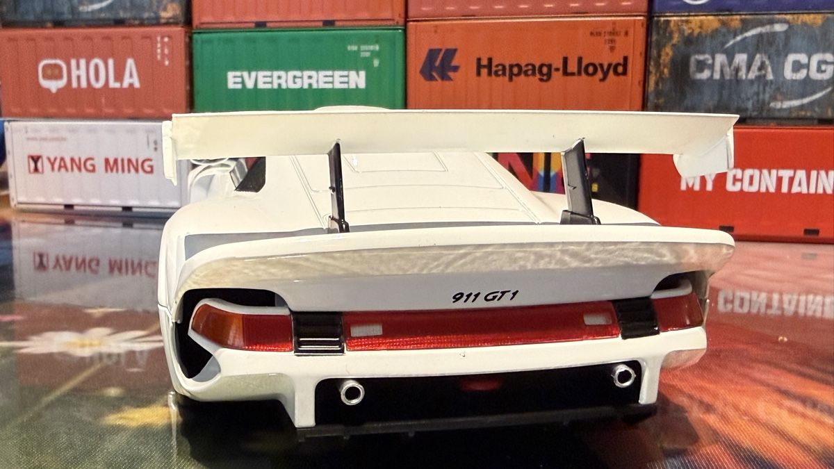 Porsche Modellini d'auto: Porsche 911 GT1 weiss  – Nuovo (secondo la descrizione) da Basel venduto da Zomeg 3