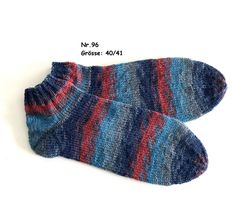 Sneaker - Socken handgestrickt  Gr.40/41  Nr.96