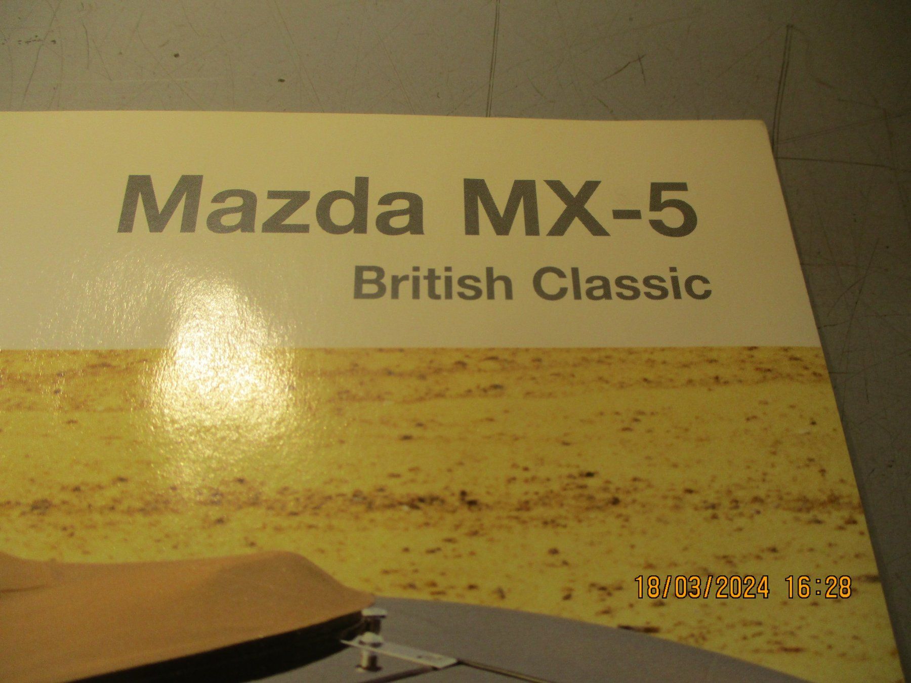Mazda Documenti: PROSPEKT MX-5 BRITISH CLASSIC – Usato da Langnau i. E. venduto da Superseven69 1