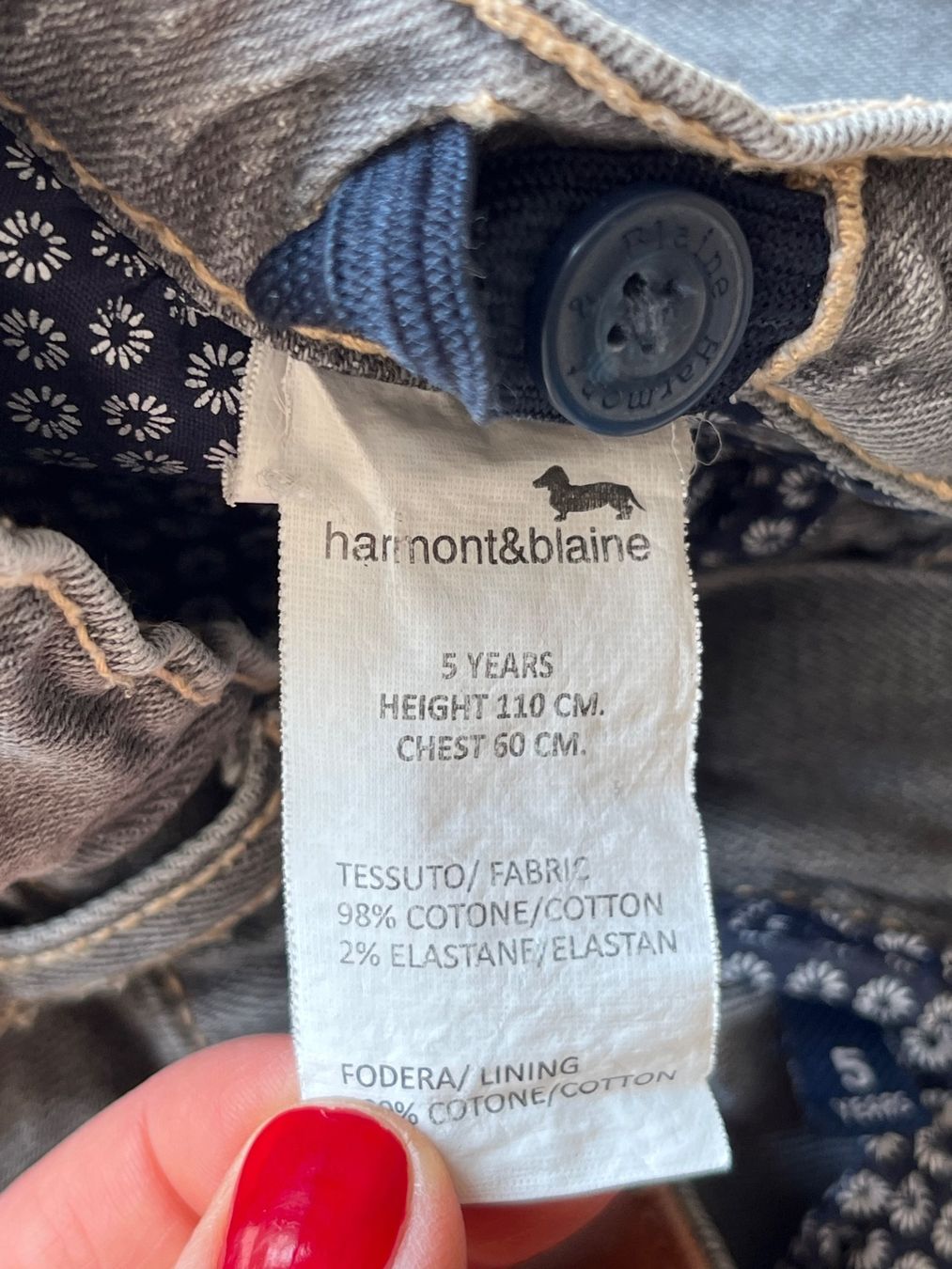 Pantaloni: Edle Jeans 5J Gr.110 – Usato da Meilen venduto da Exclusive00 4